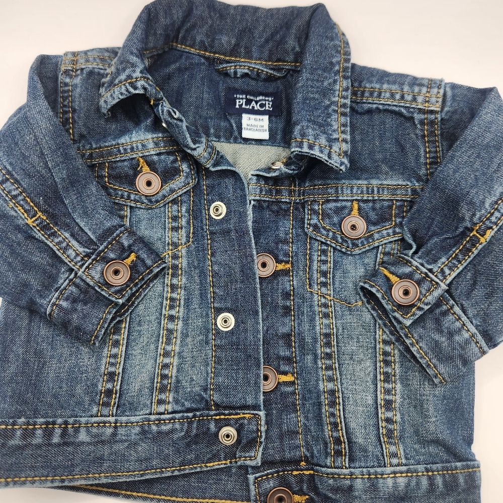 The Children's Place Baby Denim Jacket 3-6 months